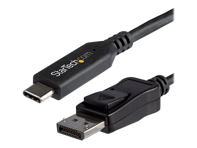 StarTech.com 6ft/1.8m USB C to DisplayPort 1.4 Cable, 4K/5K/8K USB Type-C to DP 1.4 Alt Mode Video Adapter Converter, HBR3/HDR/DSC, 8K 60Hz DP 1.4 Monitor Cable for USB-C and Thunderbolt 3 - 8K USB-C to DP Cable - External video adapter - USB-C - DisplayP