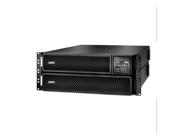 APC Smart-UPS SRT 2200VA RM - UPS (rack-mountable / external) - AC 220/230/240 V - 1980 Watt - 2200 VA - Lead Acid - RS-232, USB - output connectors: 10 - 2U - black - for P/N: AR4018SPX432, AR4024SP, AR4024SPX429, AR4024SPX431, AR4024SPX432, NBWL0356A