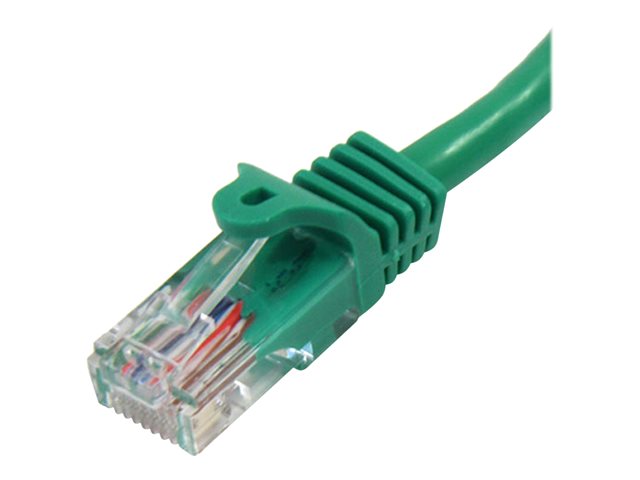 StarTech.com 3m Green Cat5e / Cat 5 Snagless Patch Cable - patch cable - 3 m - green