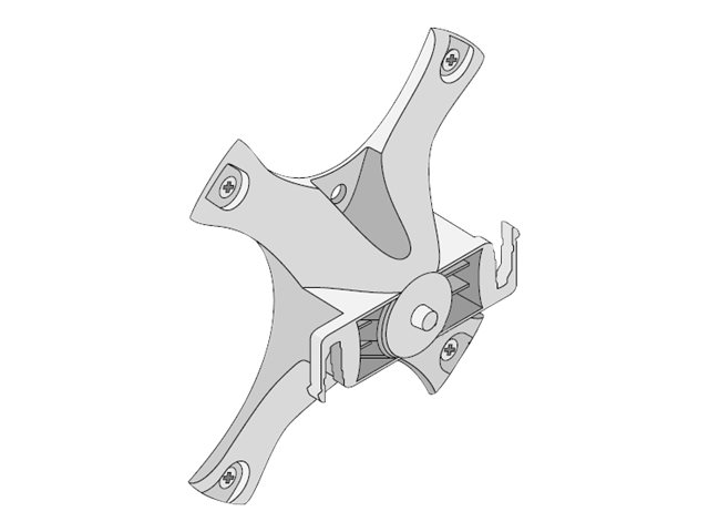 HPE Networking Instant On AP-220-MNT-W1 - Network device mounting kit - for OfficeConnect OC20, Instant IAP-224, 225, 304, 305, 314, 315, 324, 325, 334, 335