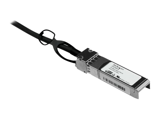 StarTech.com Cisco SFP-H10GB-CU1M Compatible 1m 10G SFP+ to SFP+ Direct Attach Cable Twinax, 10GbE SFP+ Copper DAC 10Gbps Low Power Passive Transceiver Module DAC, Cisco Firepower ASR920 - Lifetime Warranty (SFPCMM1M) - Direct attach cable - SFP+ to SFP+ 