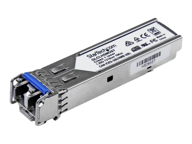 Startech Cisco GLC-LH-SMD Compatible SFP Module, 1000BASE-LX/LH, 1GbE Single Mode (SMF) Fiber Optic Transceiver, 1GE Gigabit Ethernet SFP, LC Connector, 10km, 1310nm, DDM, Firepower - Lifetime Warranty (GLCLHSMDST) - SFP (mini-GBIC) transceiver module (eq