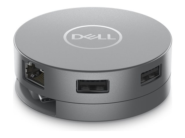 Dell 6-in-1 Multiport Adapter DA305 - docking station - USB-C - HDMI, DP, USB-C - 1GbE