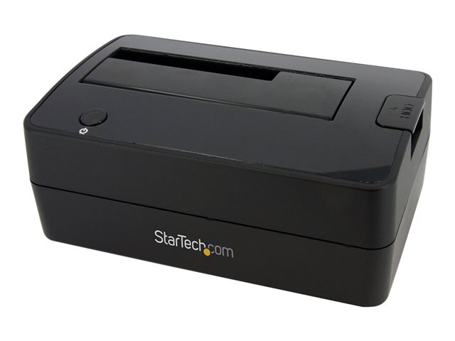 StarTech.com SuperSpeed USB 3.0 to SATA Hard Drive Docking station for 2.5/3.5 HDD - HDD Docking station - SATA Dock - HDD docking station - bays: 1 - 2.5", 3.5" - SATA 3Gb/s - USB 3.0 - black - for P/N: PEXUSB3S24, PEXUSB3S44V, SVA12M2NEUA, SVA12M5NA, US