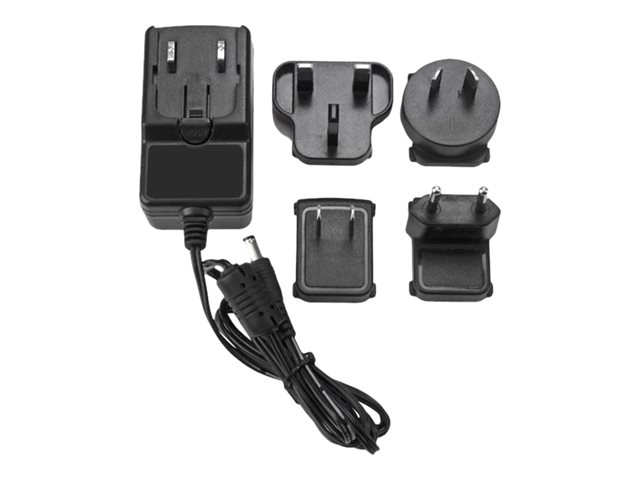 StarTech DC Power Adapter - 12V, 2A - Universal Replacement Power Adapter (NA, EU, UK, AU) (SVA12M2NEUA) - Power adapter - AC 100-240 V - for P/N: RKPNLLT, S351BMU33ET, S351BMU33ETG, SV431DL2DU3A, SV431DPDDUA2, SV431DPUA2