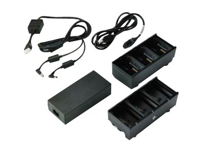 2X3SL BATT CHRG W. PSU UK CORD ZQ500 ZQ600