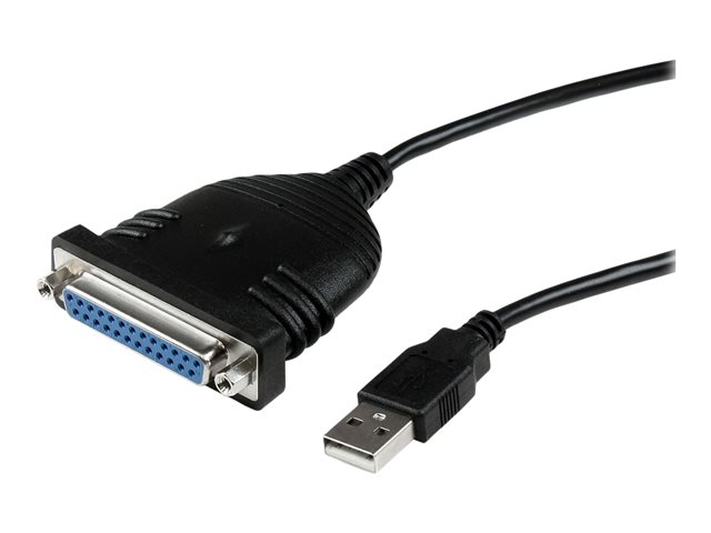 Startech 6 ft / 2m USB to DB25 Parallel Printer Adapter Cable - 2 Meter USB to IEEE-1284 Printer Cable - USB A to DB25 M/F (ICUSB1284D25) - Parallel adapter - USB 2.0 - IEEE 1284