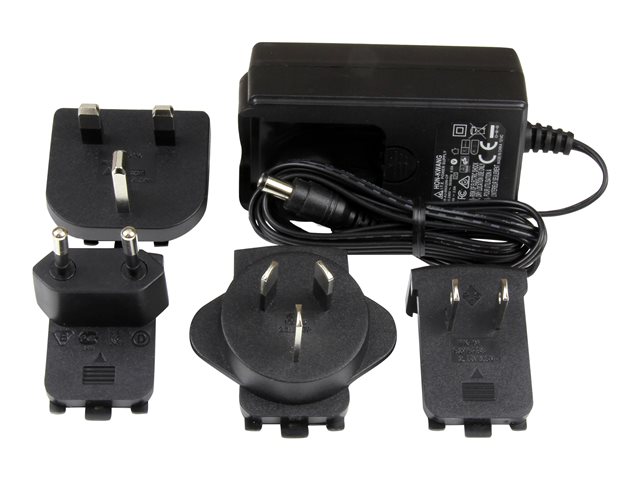StarTech Universal Replacement Power Adapter - DC 9 Volts, 2 Amps Power Adapter (SVA9M2NEUA) - Power adapter - AC 100-240 V - for P/N: RS232EXTC1, RS232EXTC1EU, RS232EXTC1GB, SV1631DUSBUK, SV565DUTPU, SV565UTPUEU