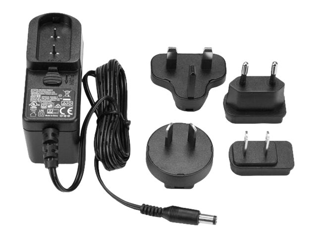 StarTech DC Adapter - 3A / 5V Power Adapter - Replacement Power Adapter - DC Power Supply - Universal Power Adapter - AC Adapter (SVA5N3NEUA) - Power adapter - AC 100-240 V - for P/N: MCM1110MMLC, MST14DP123DP, MSTDP123HD, MSTMDP123HD, SV231USBLC, USB2001