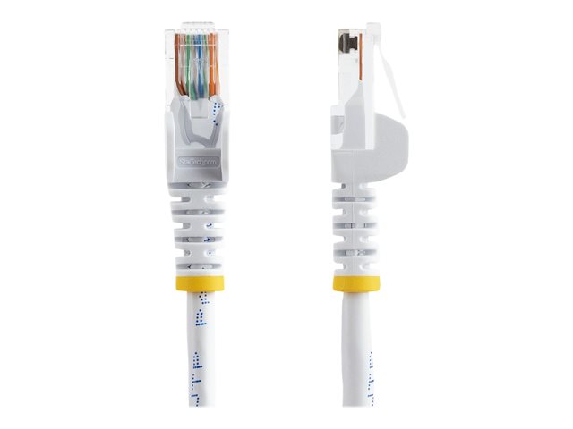 StarTech.com Snagless Cat 5e UTP Patch Cable - patch cable - 3 m - white