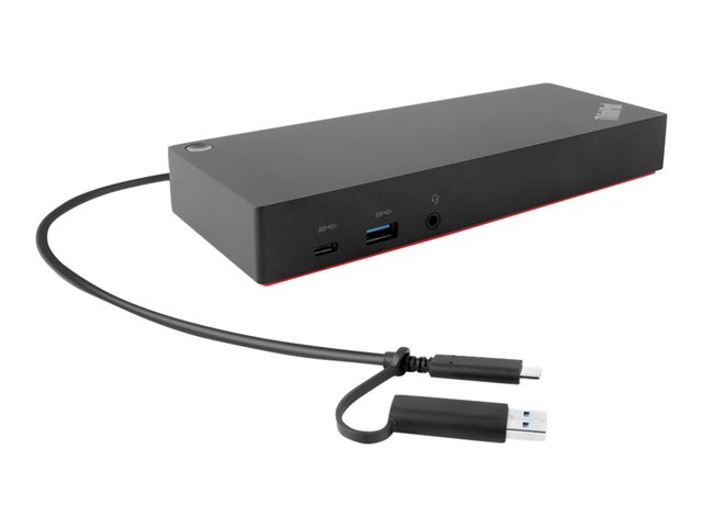 ThinkPad Hybrid USB-C with USB-A Dock includes power cable. For CH.
