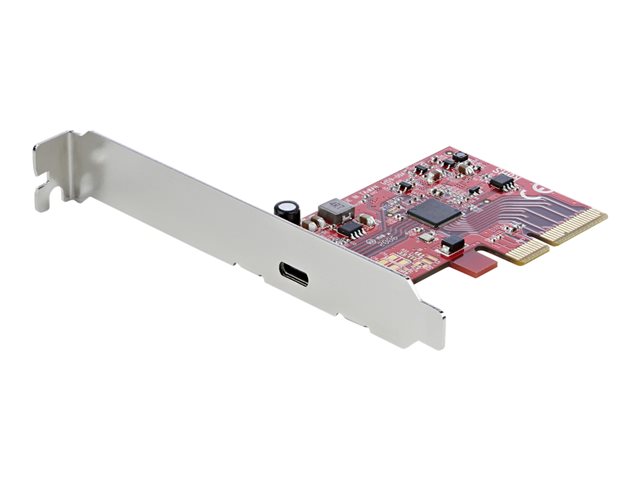 Startech USB 3.2 Gen 2x2 PCIe Card - USB-C 20Gbps PCI Express 3.0 x4 Controller - USB Type-C Add-On PCIe Expansion Card -Windows/Linux - USB adapter - PCIe 3.0 x4 low profile - USB-C 3.2 Gen 2x2 x 1