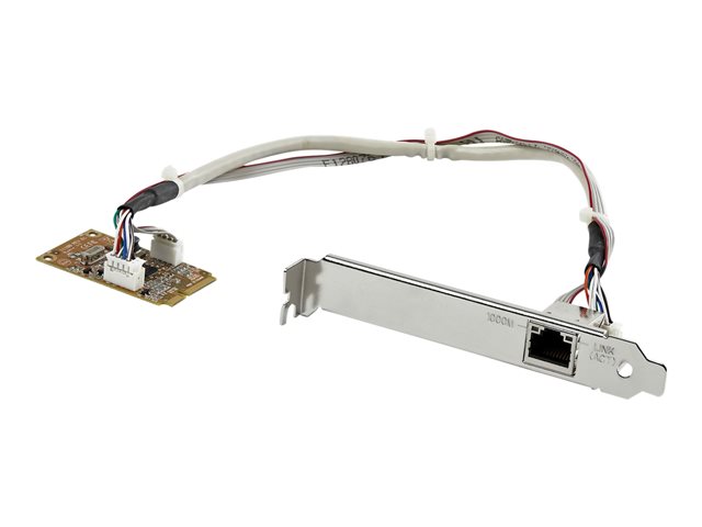Startech Mini PCIe Card - 10/100/1000Mbps RJ45 Port - IEEE 802.3 - Jumbo Frame - Network Card (ST1000SMPEX) - Network adapter - PCIe Mini Card - Gigabit Ethernet