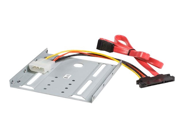 Startech SSD Mounting Bracket - Solid Metal - 2.5in to 3.5 Hard Drive Adapter - SSD Bracket - SSD Upgrade Kit (BRACKET25SAT) - Storage bay adapter - for P/N: 25S22M2NGFFR, S322M225R, SAT2M2NGFF25, SAT32M225, SAT32MSAT257, ST521PMINT