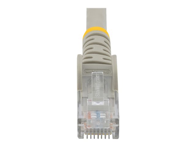 Startech 10m CAT6 Ethernet Cable, 10 Gigabit Snagless RJ45 650MHz 100W PoE Patch Cord, CAT 6 10GbE UTP Network Cable w/Strain Relief, Grey, Wiring is UL Certified/TIA - Category 6 - 24AWG (N6PATC10MGR) - Patch cable - RJ-45 (M) to RJ-45 (M) - 10 m - UTP -