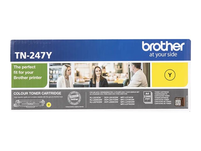 Brother TN247Y - yellow - original - toner cartridge