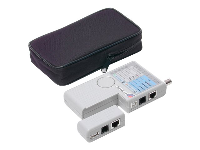 Startech Professional Multi Function RJ45 RJ11 USB and BNC Cable Tester - Network tester