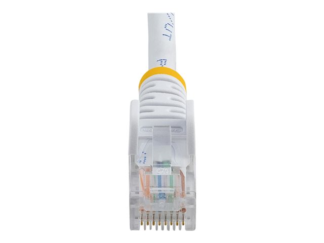 StarTech.com 1m White Cat5e / Cat 5 Snagless Patch Cable - Patch cable - RJ-45 (M) to RJ-45 (M) - 1 m - UTP - CAT 5e - riser, snagless - white