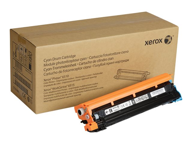 Xerox WorkCentre 6515 - Cyan - original - drum cartridge - for Phaser 6510, WorkCentre 6515
