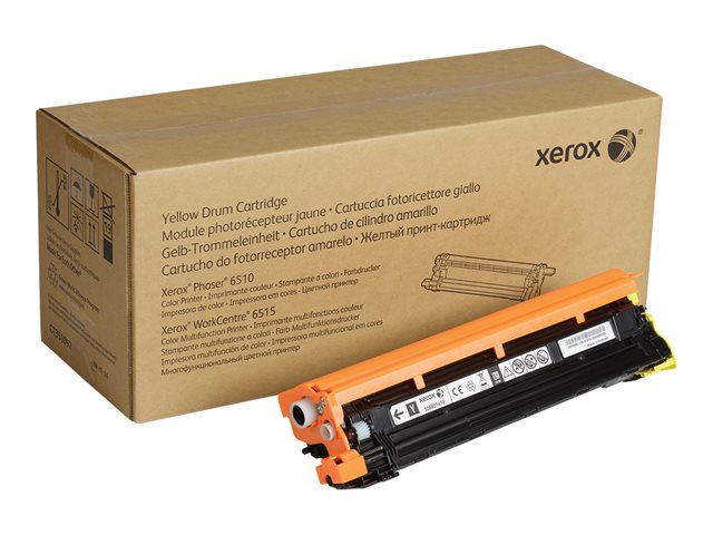 Xerox WorkCentre 6515 - Yellow - original - drum cartridge - for Phaser 6510, WorkCentre 6515