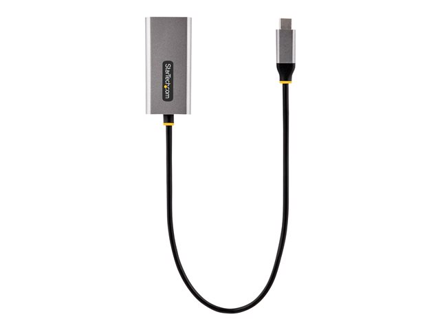 StarTech.com USB-C to Ethernet Adapter, 10/100/1000 Mbps, Gigabit Network Adapter w/ ASIX AX88179A Chip, 1ft/30cm Cable, USB Type C to RJ45 Ethernet Dongle, USB C to LAN Adapter, Windows/macOS/Linux/ChromeOS (US1GC30B2) - network adapter - USB-C - Gigabit