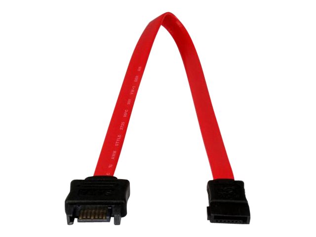 StarTech 0.3m SATA Extension Cable - 30cm 7 pin SATA Extension - 7 pin SATA Extension Cable - 7 pin SATA Extension cord - SATA extension cable - Serial ATA 150/300/600 - SATA (P) to SATA (R) - 30 cm - red - for P/N: SATA18RA1