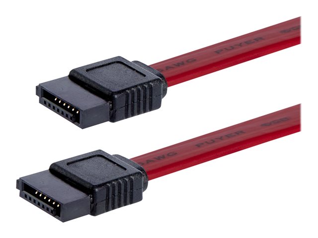 StarTech.com 12in SATA Serial ATA Cable - SATA cable - Serial ATA 150/300 - SATA (F) to SATA (F) - 1 ft - red - SATA12 - SATA cable - Serial ATA 150/300 - SATA (F) to SATA (F) - 30.5 cm - red - for P/N: 10P6G-PCIE-SATA-CARD, 2P6G-PCIE-SATA-CARD, 4P6G-PCIE