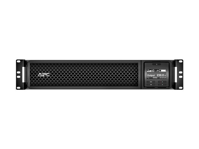 APC Smart-UPS SRT 3000VA RM - UPS (rack-mountable / external) - AC 220/230/240 V - 2700 Watt - 3000 VA - Lead Acid - RS-232, USB - output connectors: 10 - 2U - black - for P/N: AR4018SPX432, AR4024SP, AR4024SPX429, AR4024SPX431, AR4024SPX432, NBWL0356A