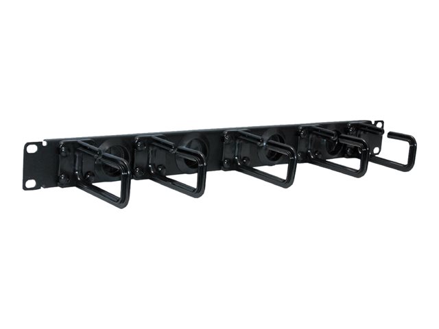 Eaton Tripp Lite Series Rack Enclosure Cabinet Horizontal Cable Ring Flexible 1URM - rack cable management kit - 1U