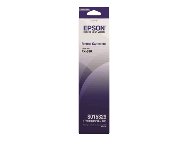 Epson SIDM Black Ribbon Cartridge for FX-890, FX-890A (C13S015329)