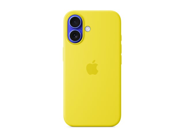 Apple - Back cover for mobile phone - MagSafe compatibility - silicone - star fruit - for iPhone 16