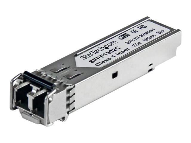 Startech Cisco GLC-FE-100FX Compatible SFP Module, 100BASE-FX, 100Mbps Multimode Fiber MMF Optic Transceiver, 100 Mbps, LC Connector, 2km, 1310nm, DDM, Cisco ASR920, IE2000, IE4000 - Lifetime Warranty (SFPF1302C) - SFP (mini-GBIC) transceiver module - 100