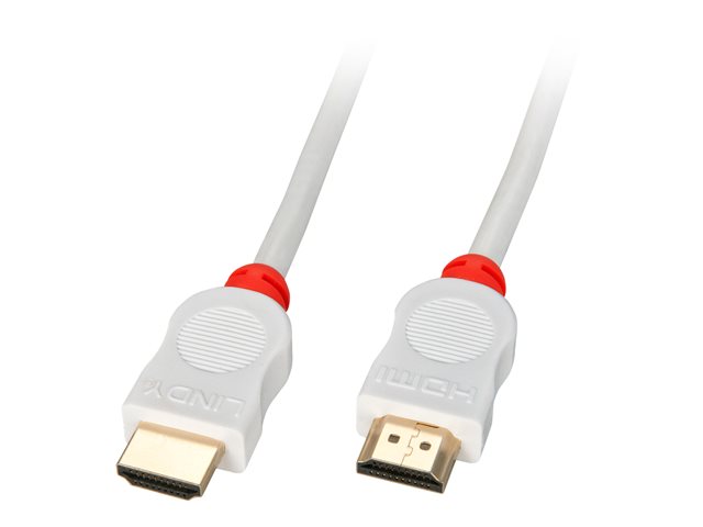 2M HIGH SPEED HDMI CABLE TYPE A/A WHITE