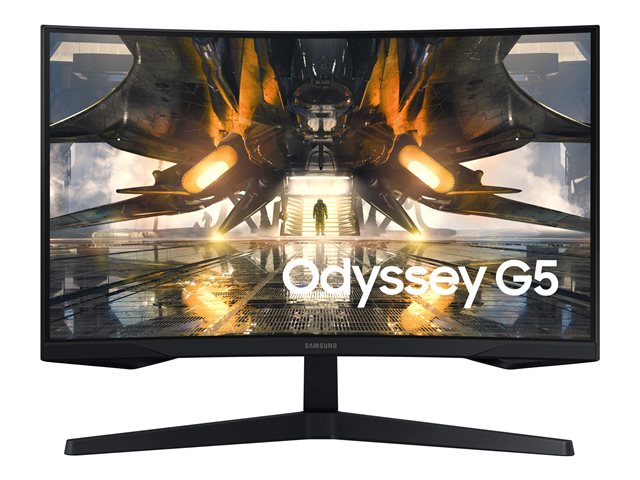 Samsung Odyssey G5 S27AG550EP - G55A Series - LED monitor - curved - 27" - HDR