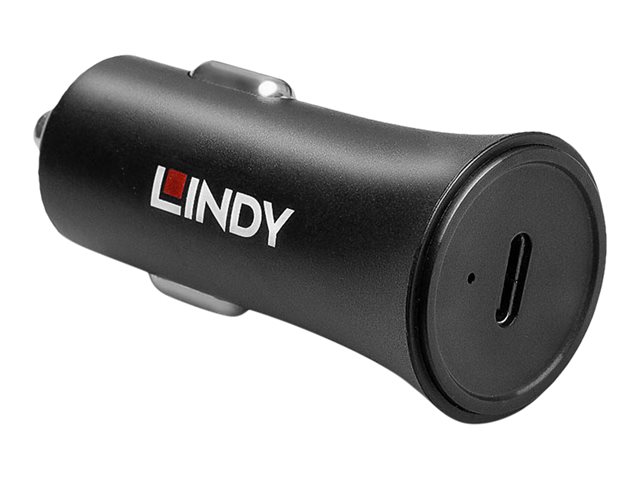 Lindy car power adapter - 24 pin USB-C - 27 Watt