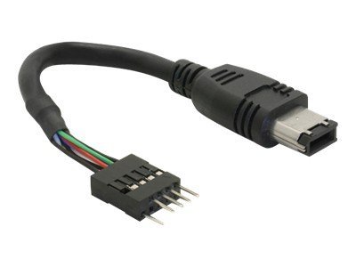 Delock - IEEE 1394 cable - 6 PIN FireWire to IEEE 1394 header - 16.5 cm
