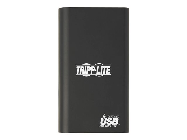 Tripp Lite Portable Charger - 2x USB-A, USB-C with PD Charging, 10,050mAh Power Bank, Lithium-Ion, USB-IF, Black power bank - Li-Ion - USB Type A, 24 pin USB-C - 30 Watt