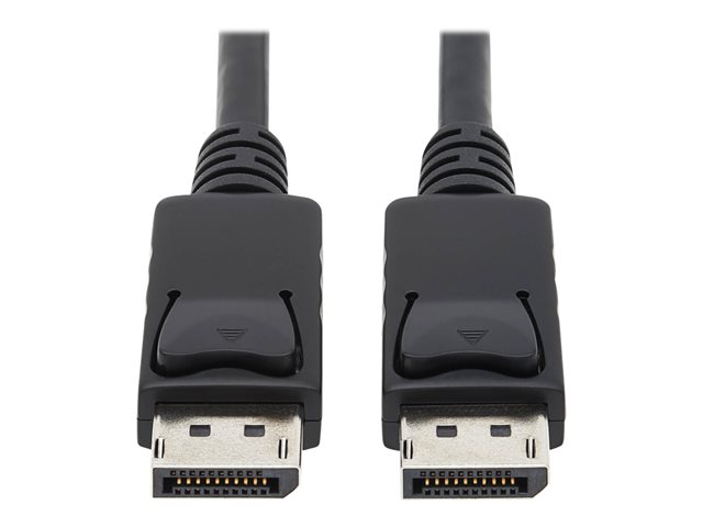 Eaton Tripp Lite Series DisplayPort Cable with Latching Connectors, 4K 60 Hz (M/M), Black, 10 ft. (3.05 m) - DisplayPort cable - 3 m