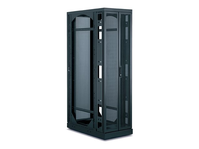 APC Netshelter VX Seismic Enclosure w/out Sides Black - Rack - black - 42U - for P/N: SMTL1500RM3UC, SMTL1500RMI3UC, SRT2200RMXLAUS, SRTL3KRM1UC, SRTL3KRM1UNC