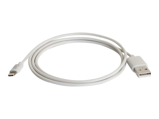 C2G USB A Male to Lightning Male Sync and Charging Cable - Lightning cable - Lightning / USB - 1 m