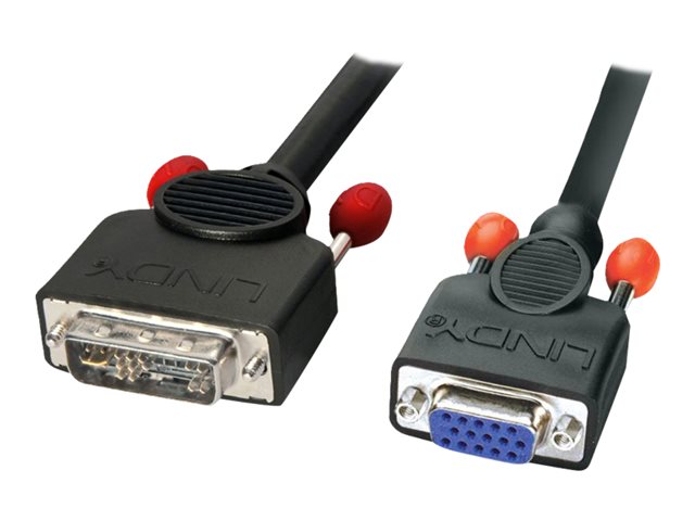 2M DVI TO VGA CABLE - BLACK DVI-A MA