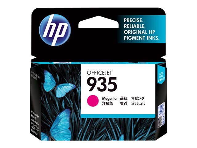 HP 935 - Magenta - original - ink cartridge - for Officejet 6812, 6815, 6820, Officejet Pro 6230, 6230 ePrinter, 6830, 6835