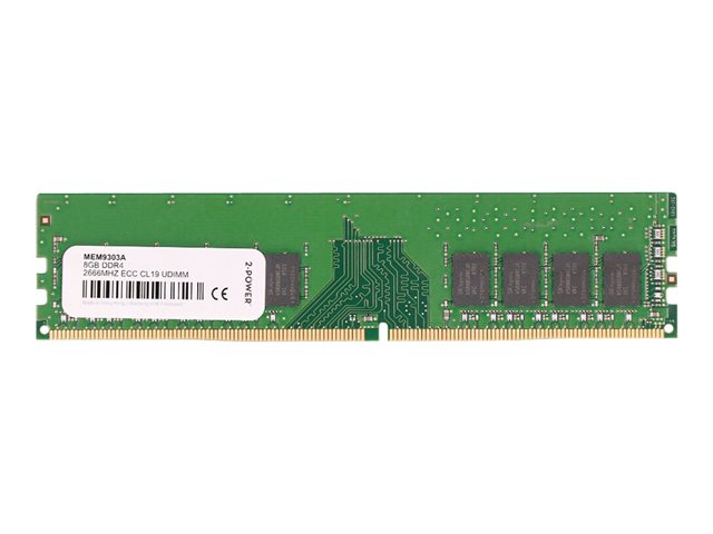2-Power - DDR4 - module - 8 GB - DIMM 288-pin - 2666 MHz / PC4-21300 - unbuffered