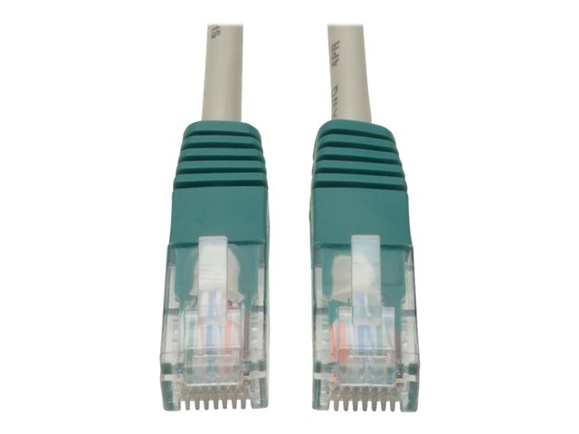 Eaton Tripp Lite Series Cat5e 350 MHz Crossover Molded (UTP) Ethernet Cable (RJ45 M/M), PoE - Gray, 10 ft. (3.05 m) - crossover cable - 3 m - grey