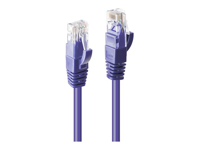 Lindy patch cable - 2 m - purple