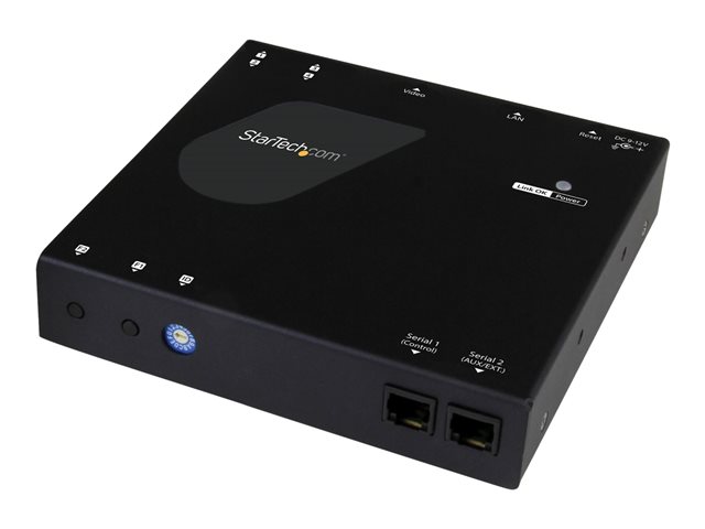 StarTech.com HDMI Video and USB Over IP Receiver for ST12MHDLANU - Video Wall Support - 1080p (ST12MHDLANUR) - video/audio extender - 1GbE, HDMI