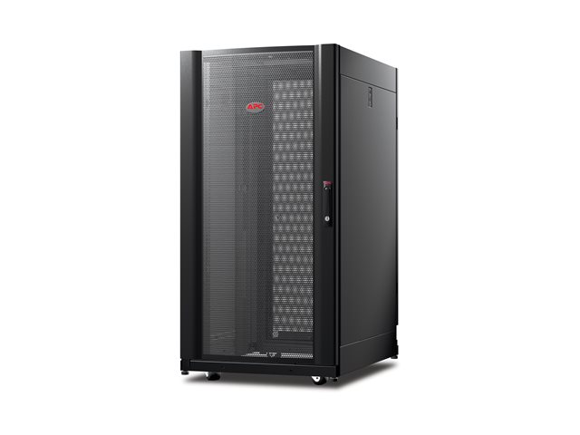 APC NetShelter AV Enclosure with Sides and 10-32 Threaded Rails - rack - 24U