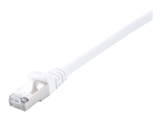 CAT6 ETHERNET WHITE STP 1M RJ45 100 COPPER SNAGLESS