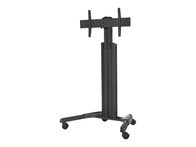 Chief Fusion Large Adjustable TV Cart - For Displays 42-86" - Silver cart - for TV - silver