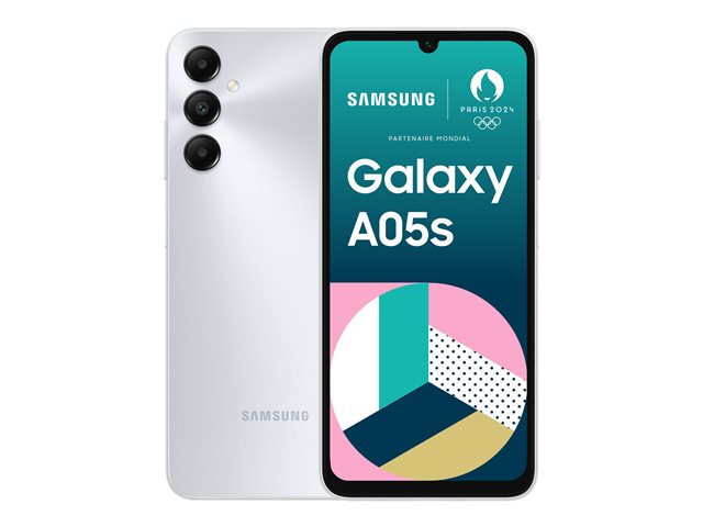Samsung Galaxy A05s - silver - 4G smartphone - 64 GB - GSM